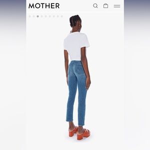 MOTHER Mid Rise Dazzler Ankle